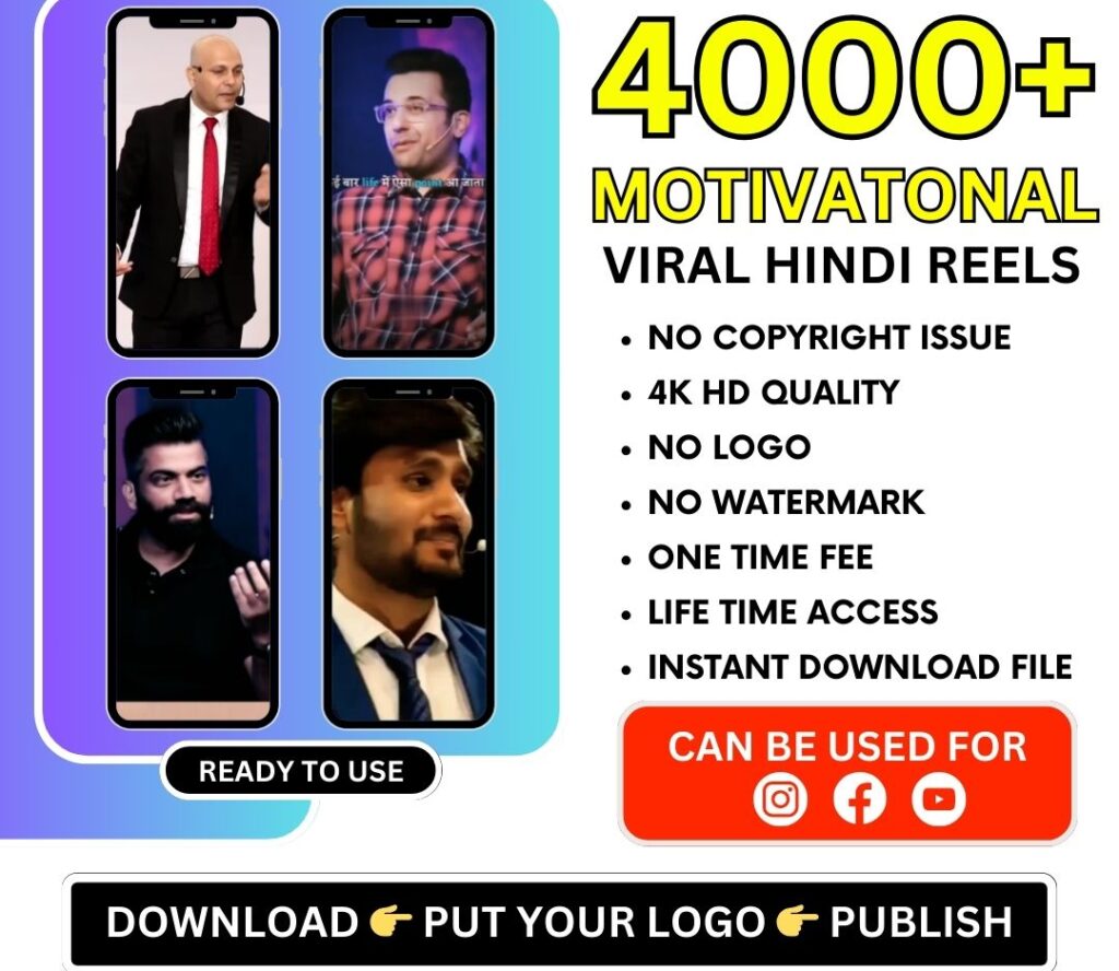 free 4000-Motivation-Reels-Bundle-No-Copyright-Without-Watermark
